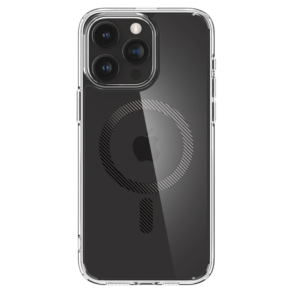 Θήκη Apple iPhone 15 Pro Max - Spigen Ultra Hybrid MagFit με MagSafe - Carbon Fiber (ACS06578)