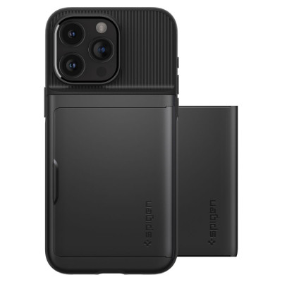 Spigen Slim Armor CS Θήκη Apple iPhone 15 Pro - Black (ACS06728)