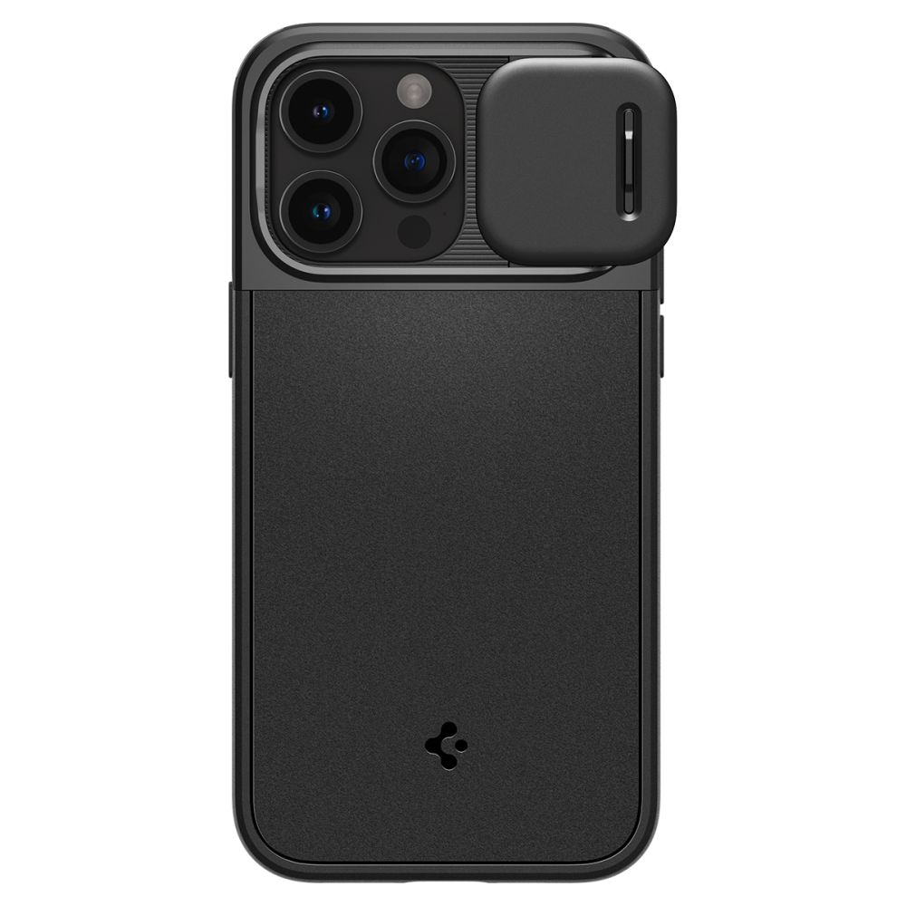 Θήκη Apple iPhone 15 Pro Max - Spigen Optik Armor MagFit με Κάλυμμα για την Κάμερα & MagSafe - Black (ACS06599)