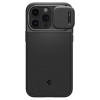 Θήκη Apple iPhone 15 Pro Max - Spigen Optik Armor MagFit με Κάλυμμα για την Κάμερα & MagSafe - Black (ACS06599)