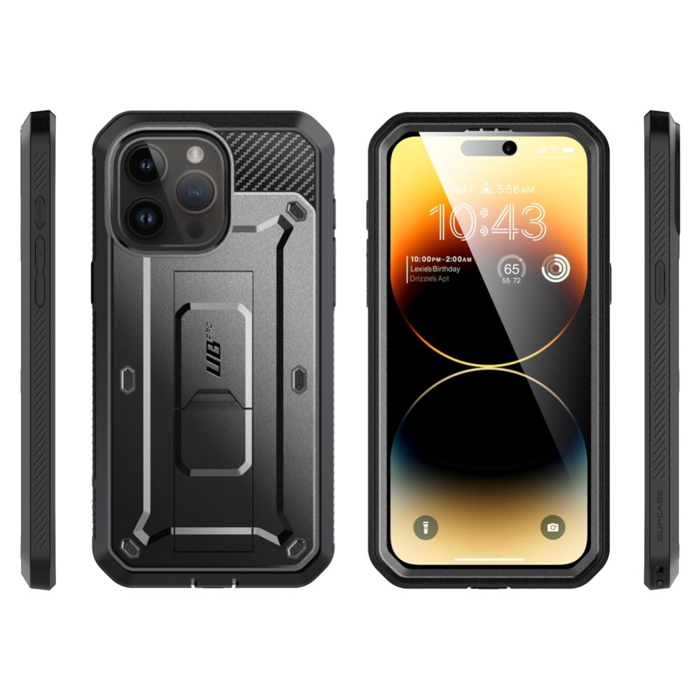 Supcase Ανθεκτική Θήκη Unicorn Beetle Pro - Apple iPhone 15 Pro Max - Black (843439137035)