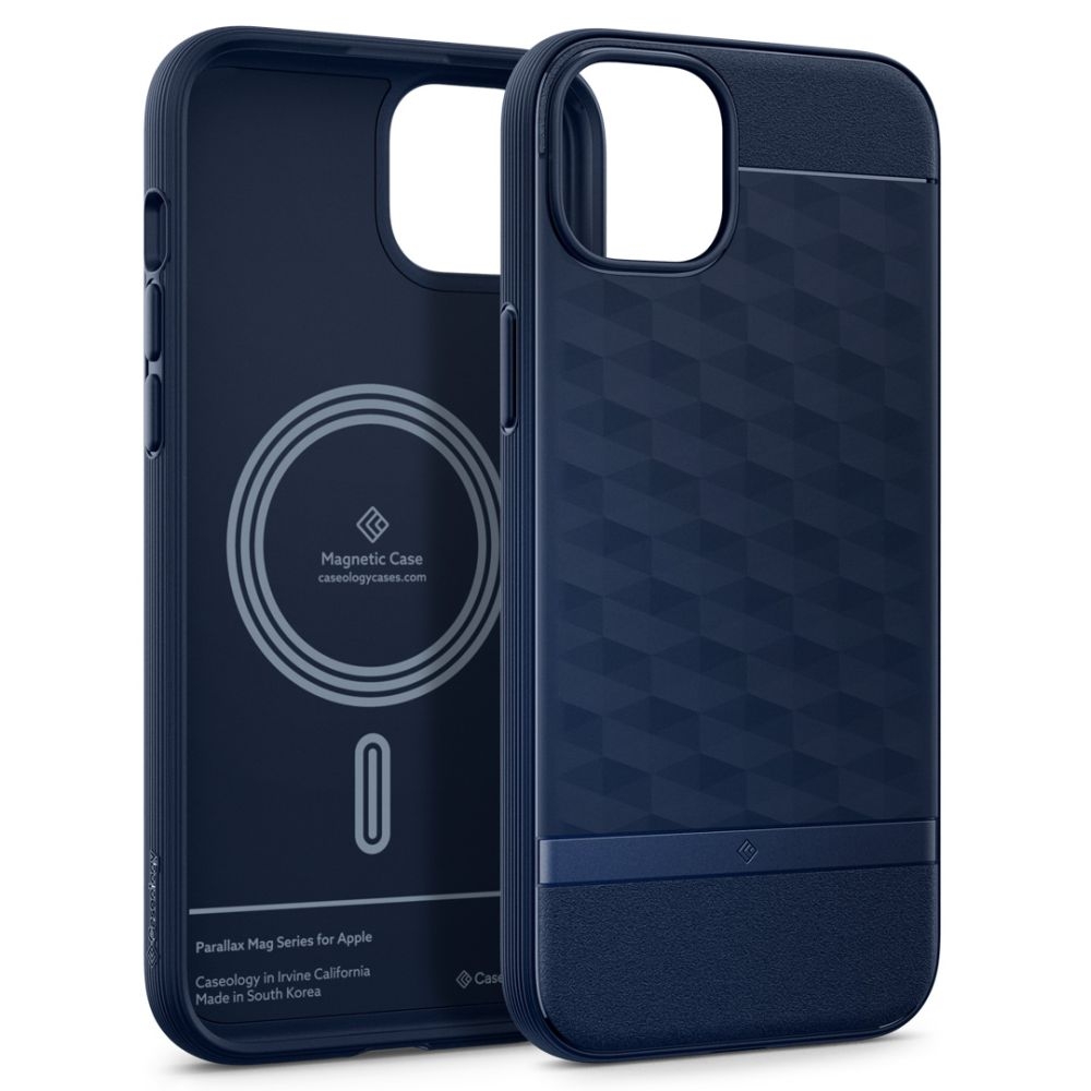 Caseology Parallax Mag Ανθεκτική Θήκη MagSafe Apple iPhone 15 - Midnight Blue (ACS06819)