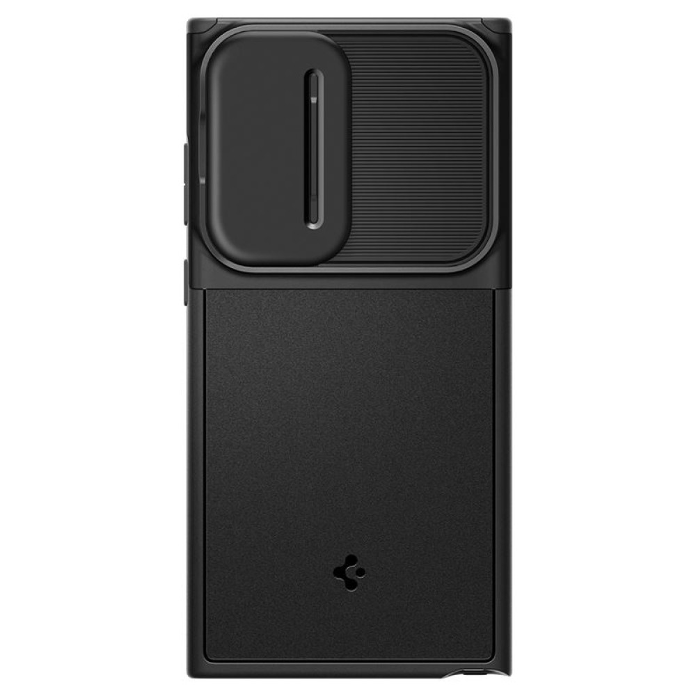 Spigen Optik Armor Θήκη με Κάλυμμα για την Κάμερα - Samsung Galaxy S23 Ultra - Black (ACS05639)