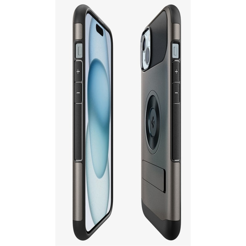 Spigen Slim Armor MagFit - Θήκη MagSafe Apple iPhone 15 - Gunmetal (ACS06486)