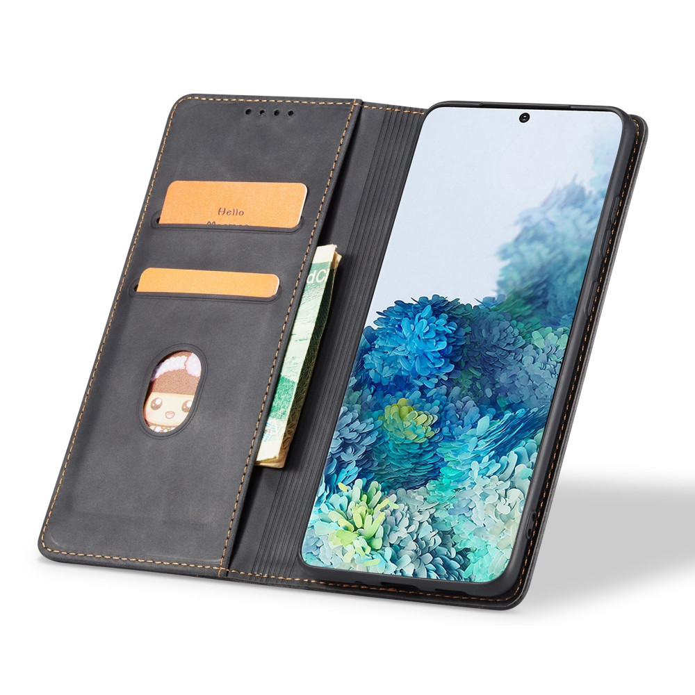 Θήκη Apple iPhone 15 Pro Max - Bodycell Book Case Πορτοφόλι - Black (5206015049453)