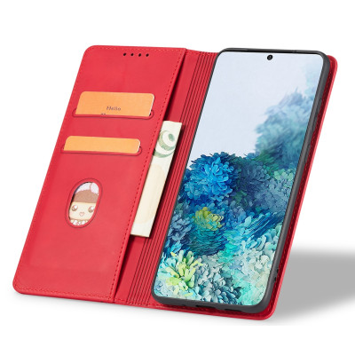 Bodycell Θήκη - Πορτοφόλι Realme C53 / Narzo N53 - Red (5206015029813)