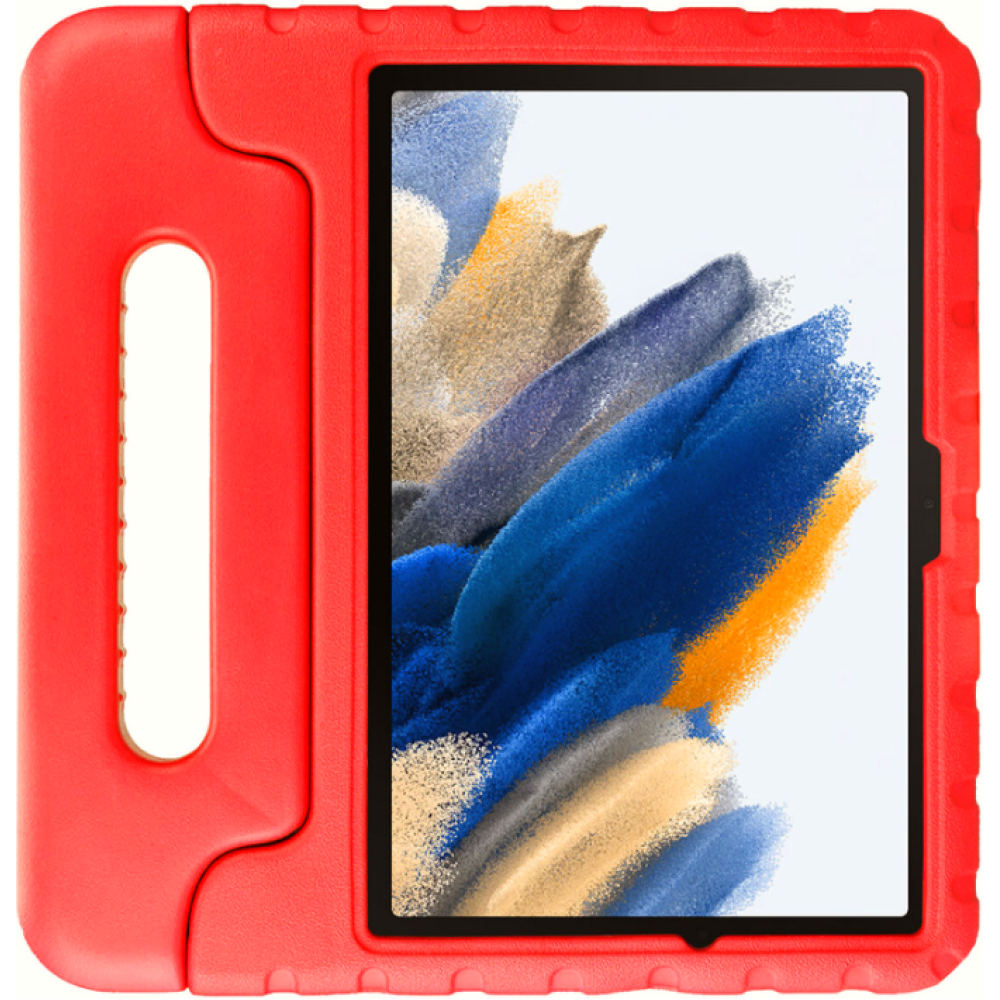 HappyCase Ανθεκτική Θήκη για Παιδιά - Samsung Galaxy Tab A8 10.5" 2021 X200 / X205 - Red (8719246392405)