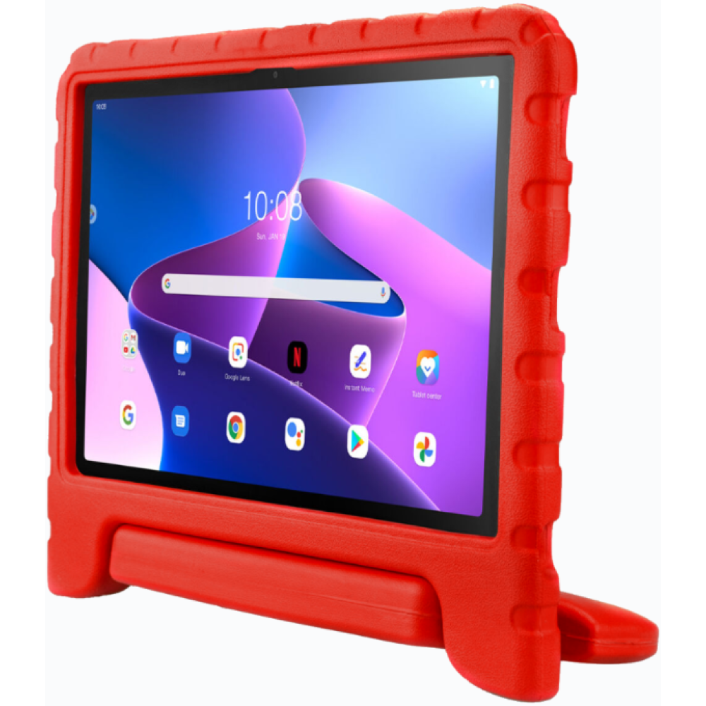 HappyCase Ανθεκτική Θήκη για Παιδιά - Lenovo Tab M10 Plus 3rd Gen 10.6" - Red (8719246391170)