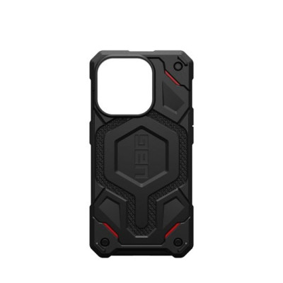 UAG Monarch Pro - Ανθεκτική Θήκη MagSafe - Apple iPhone 15 Pro - Kevlar Black (114221113940)