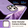 HappyCase Ημιδιάφανη Σκληρή Θήκη MagSafe - Apple iPhone 14 Pro - Matte Violet (8719246422454)