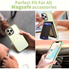 HappyCase Ημιδιάφανη Σκληρή Θήκη MagSafe - Apple iPhone 13 Pro Max - Matte Green (8719246422331)