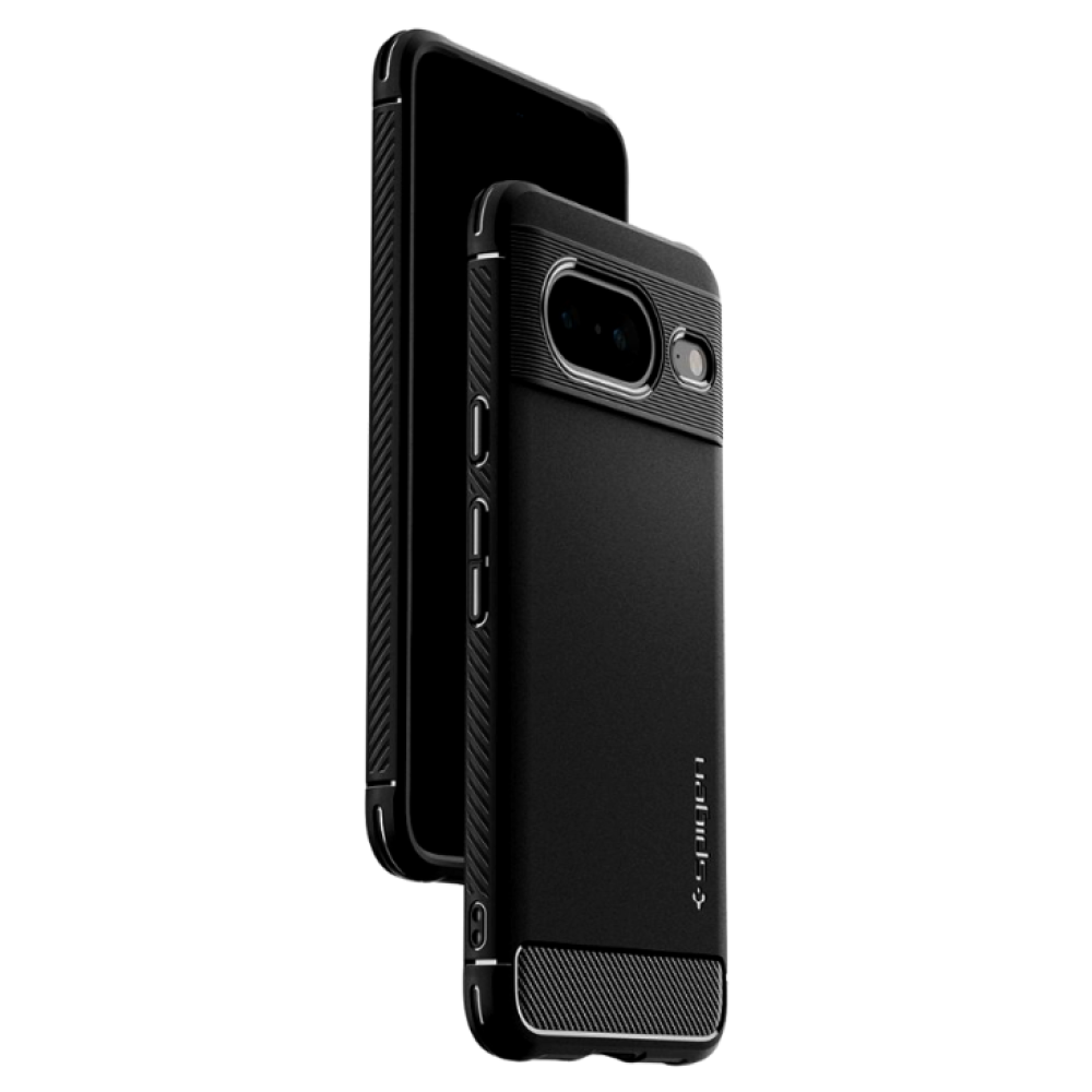 Spigen Θήκη Rugged Armor Google Pixel 8 - Matte Black (ACS06277)