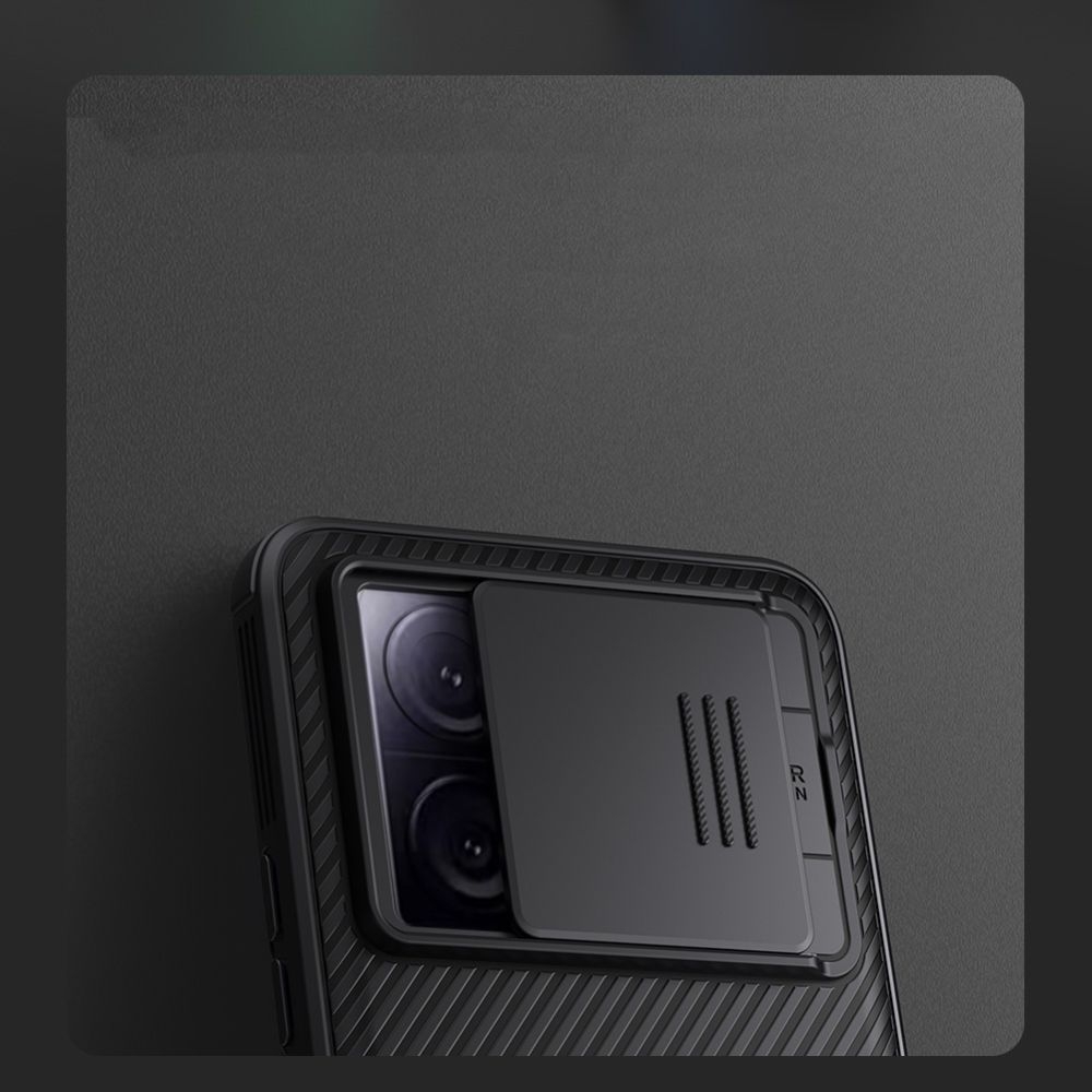 Nillkin CamShield Pro - Σκληρή Θήκη με Κάλυμμα για την Κάμερα - Xiaomi 13T / 13T Pro - Black (6902048270916)