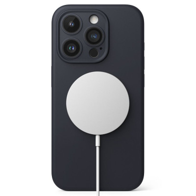 Ringke Silicone Magnetic - Ανθεκτική MagSafe Θήκη Σιλικόνης - Apple iPhone 15 Pro Max - Deep Blue (8809919307048)