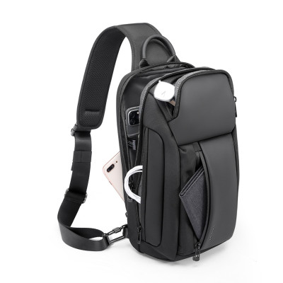Bange 7566 - Ανδρικό Τσαντάκι Ώμου / Χιαστί Crossbody - 7.8L - Black