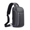 Bange 7566 - Ανδρικό Τσαντάκι Ώμου / Χιαστί Crossbody - 7.8L - Gray