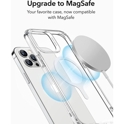 ESR HaloLock MagSafe Universal Magnetic Ring 360 - Αυτοκόλλητος Μαγνητικός Δακτύλιος MagSafe για iPhone & Samsung - 2 Τεμάχια - White (4894240131923)