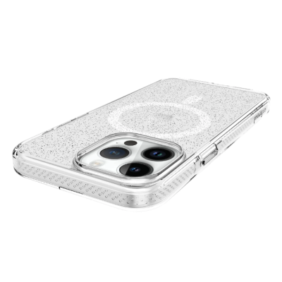 Prodigee Super Star - Σκληρή Ανθεκτική Διάφανη Θήκη MagSafe - Apple iPhone 15 Pro - Clear (IPH15P-6.1-STRM-CLR)