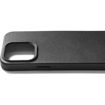 MUJJO Full Leather Case - Δερμάτινη Θήκη MagSafe - Apple iPhone 15 Pro Max - Black (MUJJO-CL-041-BK)