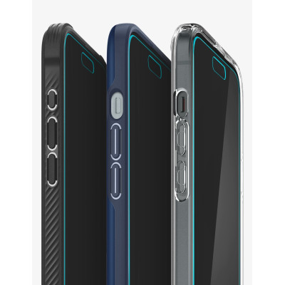 Spigen Tempered Glass GLAS.tR EZ Fit HD Privacy - Αντιχαρακτικό Γυαλί Προστασίας Απορρήτου Οθόνης - Apple iPhone 15 Pro (AGL07120)