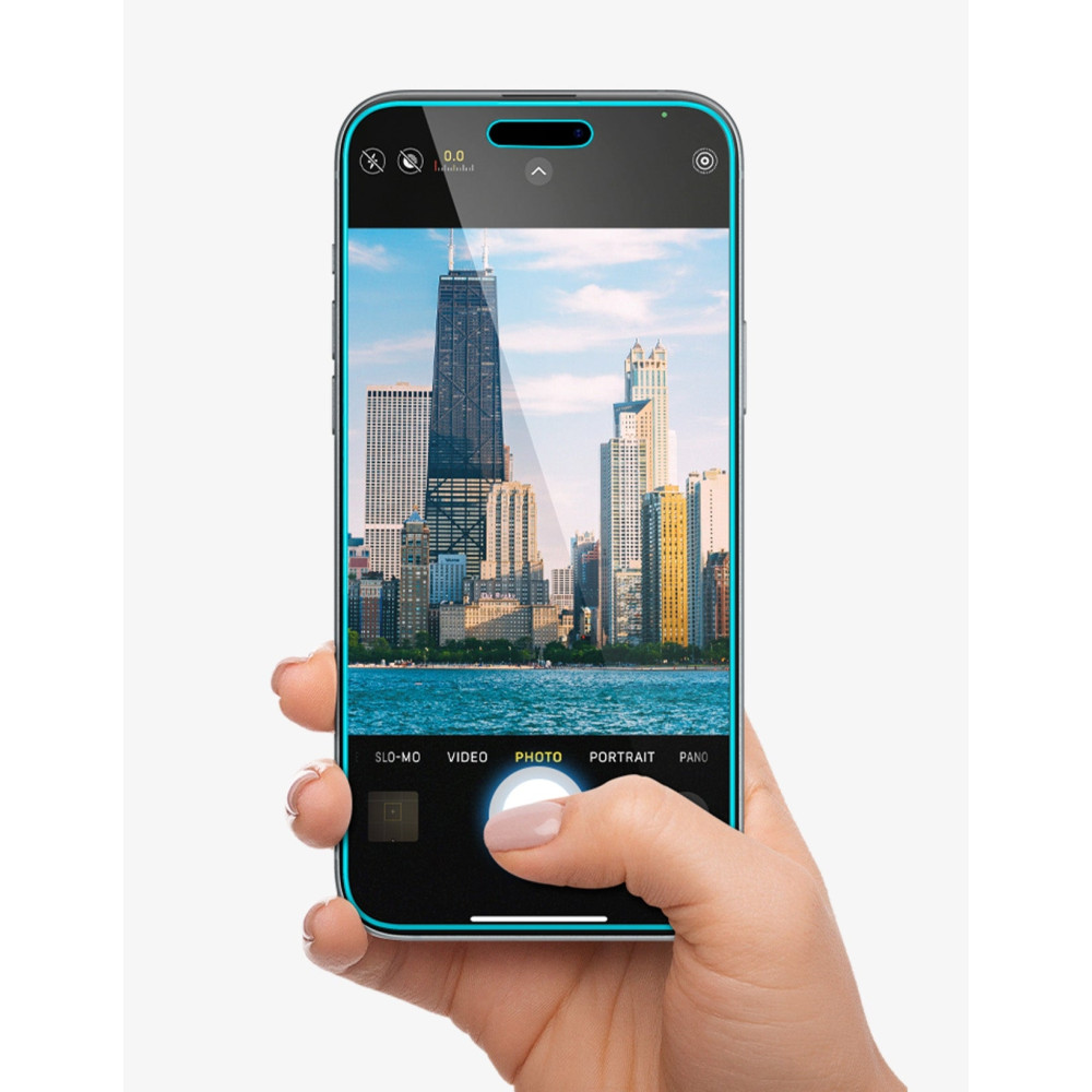 Spigen Tempered Glass GLAS.tR EZ Fit HD Privacy - Αντιχαρακτικό Γυαλί Προστασίας Απορρήτου Οθόνης - Apple iPhone 15 Pro (AGL07120)