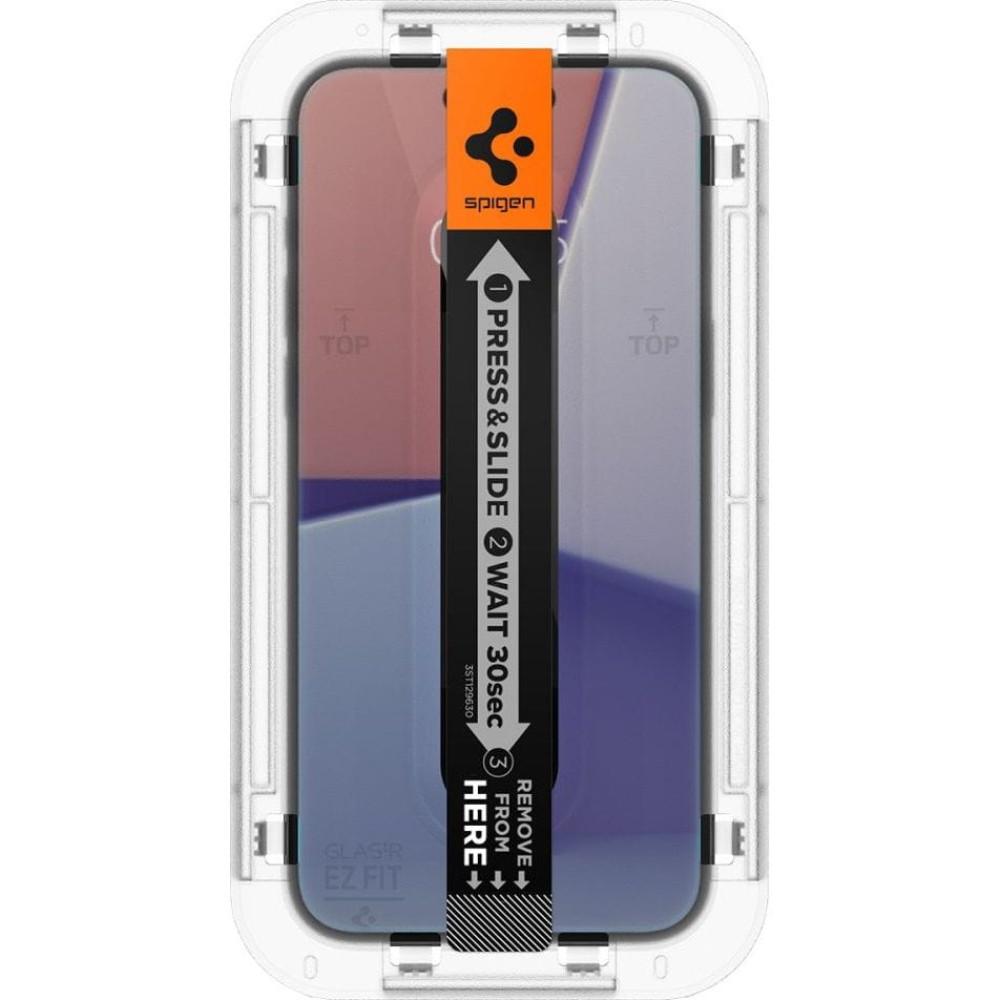 Spigen Tempered Glass GLAS.tR EZ Fit HD Privacy - Αντιχαρακτικό Γυαλί Προστασίας Απορρήτου Οθόνης - Apple iPhone 16 Plus / 15 Plus (AGL07119)