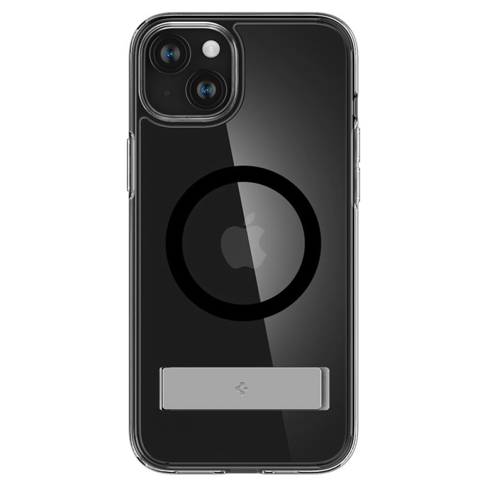 Spigen Ultra Hybrid S MagFit - Διάφανη Θήκη MagSafe - Apple iPhone 15 Plus - Black (ACS06666)