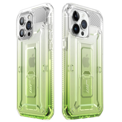 Supcase Ανθεκτική Θήκη Unicorn Beetle Pro - Apple iPhone 15 Pro Max - Gradient Green (843439137073)