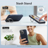 Θήκη iPhone 15 Pro Max ESR Cloud Soft with Stash Stand Ανθεκτική Σιλικόνης με MagSafe & Kickstand - Dark Blue (4894240176269)