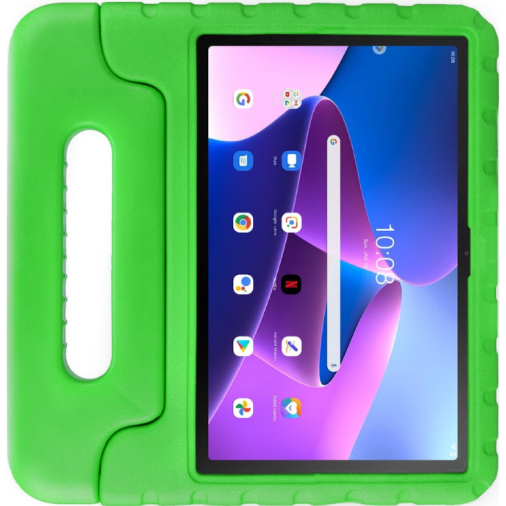 HappyCase Ανθεκτική Θήκη για Παιδιά - Lenovo Tab M10 Plus 3rd Gen 10.6" - Green (8719246391194)