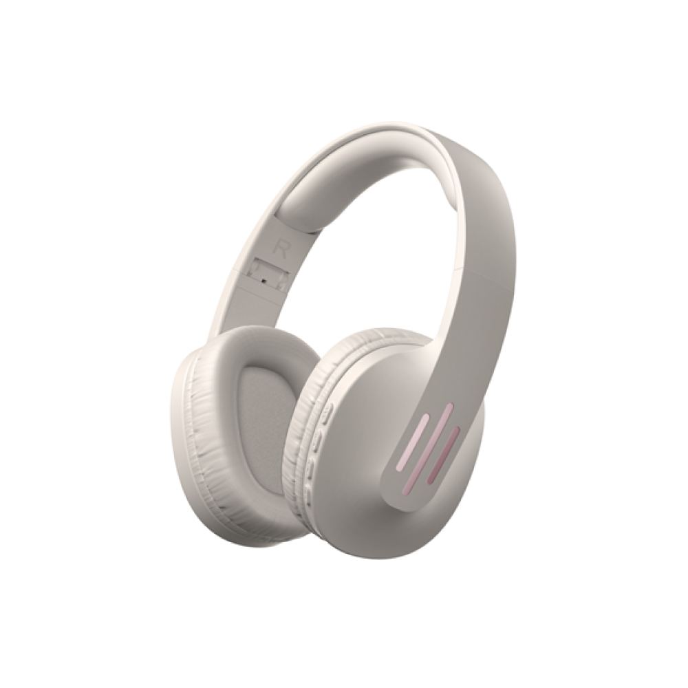 Riversong Rhythm L9 Bluetooth Headphones - Ασύρματα Ακουστικά Κεφαλής Bluetooth - Cream (EA278CR)