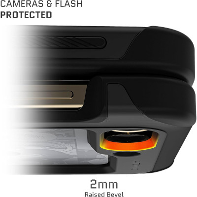 Ghostek Atomic Slim 4 - Ανθεκτική Θήκη Samsung Galaxy Z Flip5 - Black (GHOCAS3587)