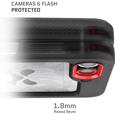 Ghostek Covert 7 - Διάφανη Ανθεκτική Θήκη - Samsung Galaxy Z Flip5 - Smoke (GHOCAS3569)