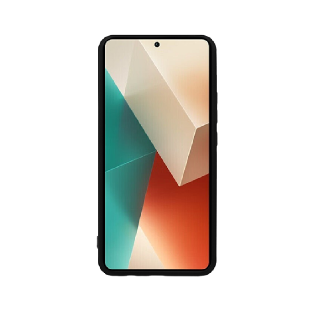 Σετ Θήκη Σιλικόνης & Tempered Glass - Xiaomi Redmi Note 13 Pro 5G / Poco X6 - Vivid Set - Transparent / Black (VIMAT352BKGLASSTN)
