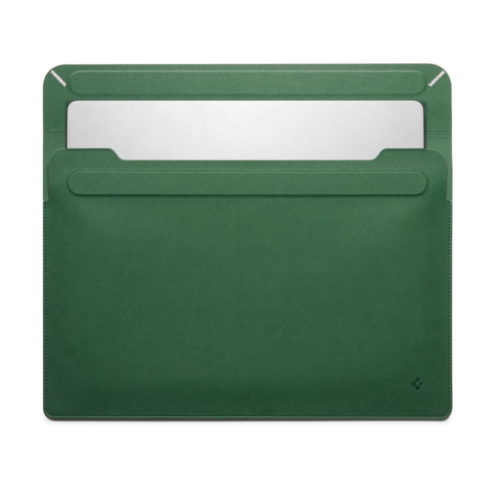 Spigen Laptop Pouch Valentinus 14 - Eco-Leather Θήκη για Laptop έως 13-14" - JeJu Green (AFA06417)