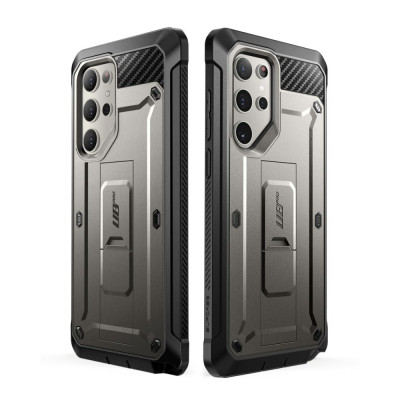 Ανθεκτική Θήκη - Samsung Galaxy S24 Ultra - Supcase Unicorn Beetle Pro Set - Titan Gray (843439139190)