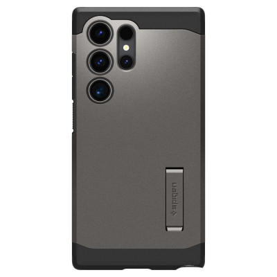 Ανθεκτική Σκληρή Θήκη - Samsung Galaxy S24 Ultra - Spigen Tough Armor - Gunmetal (ACS07301)