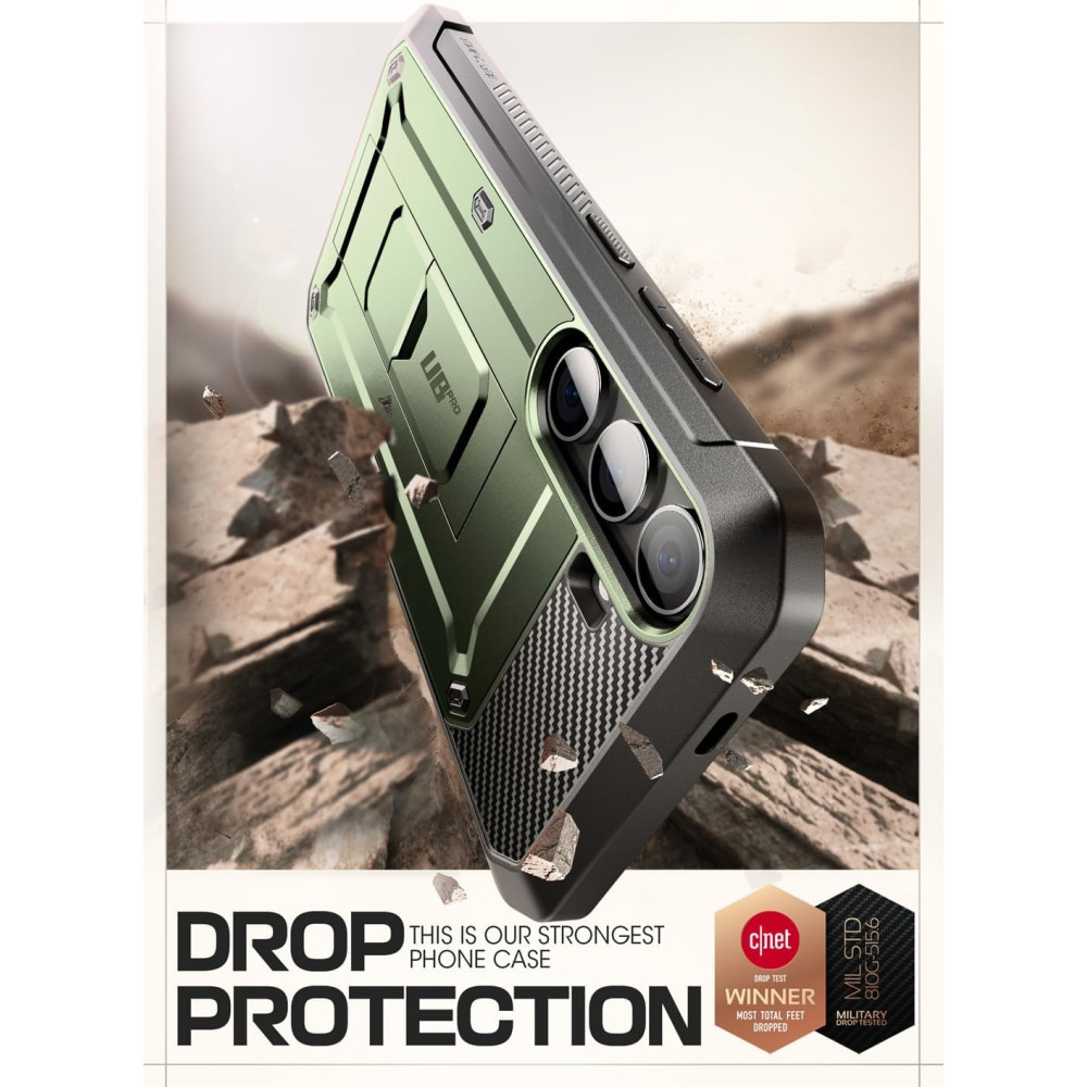 Ανθεκτική Θήκη - Samsung Galaxy S24 - Supcase Unicorn Beetle Pro Set - Guldan (843439138742)