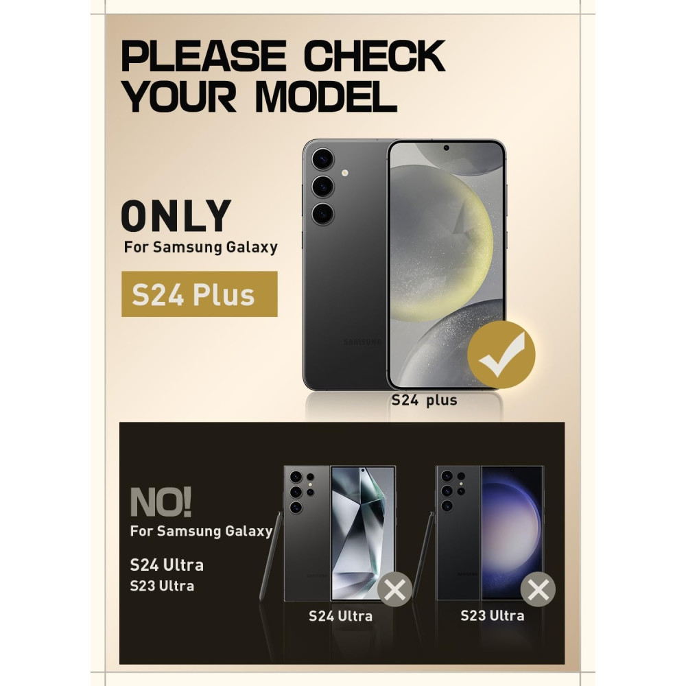 Ανθεκτική Θήκη - Samsung Galaxy S24 Plus - Supcase Unicorn Beetle Pro Set - Black (843439138803)