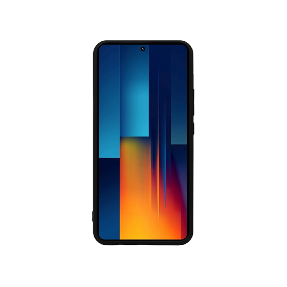 Σετ Θήκη Σιλικόνης & Tempered Glass - Xiaomi Redmi Note 13 Pro 4G / Poco M6 Pro 4G - Vivid Set - Transparent / Black (VIMAT359BKGLASSTN)