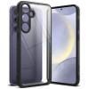 Σκληρή Διάφανη Θήκη με TPU Bumper - Samsung Galaxy S24 - Ringke Fusion Bold - Black (8809961782749)