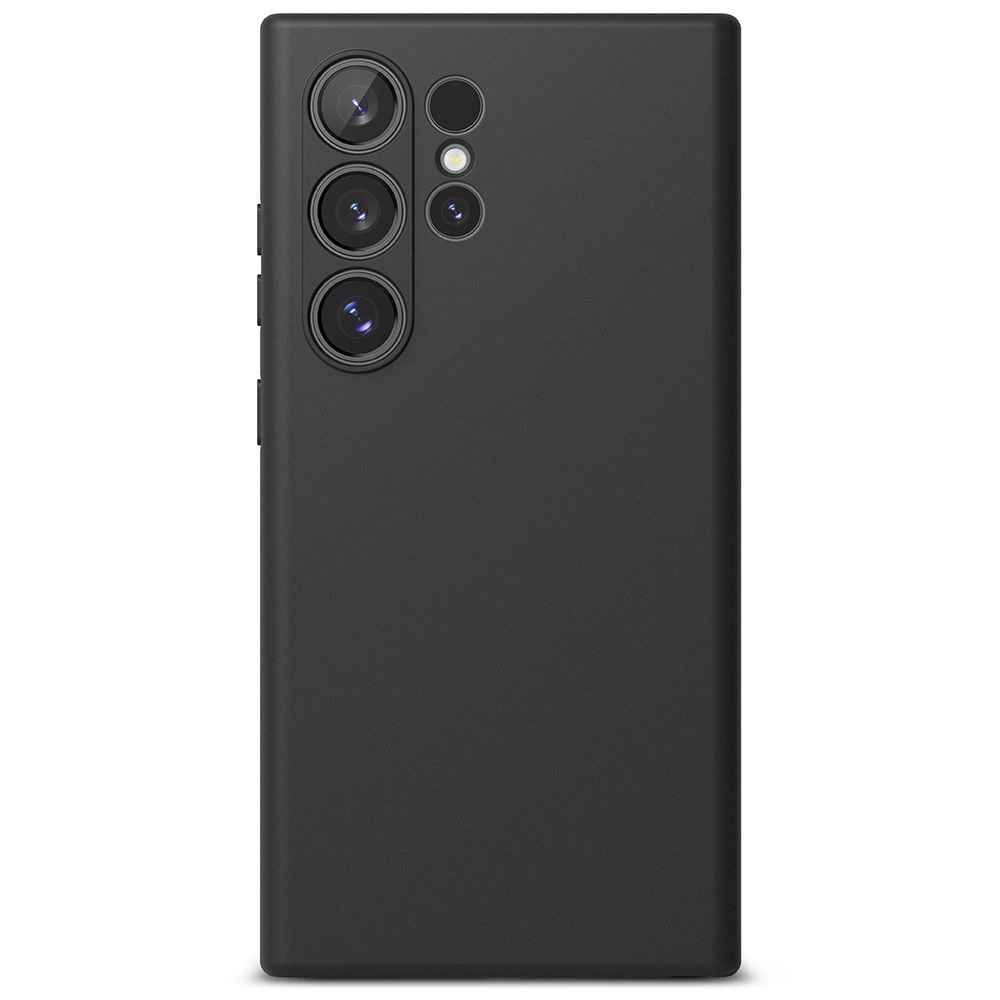 Ανθεκτική MagSafe Θήκη Σιλικόνης - Samsung Galaxy S24 Ultra - Ringke Silicone Magnetic - Black (8809961783975)