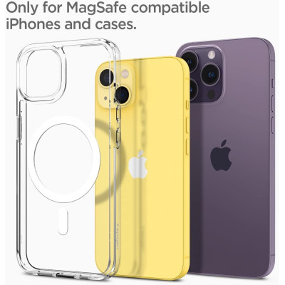 Spigen S312 OneTap MagFit Monitor / Laptop Magnetic Mount - Αυτοκόλλητη MagSafe Βάση Αλουμινίου για Laptop / Οθόνη - Silver (AMP06049)