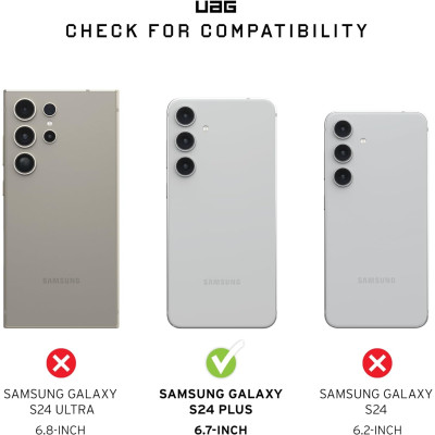 Ανθεκτική Θήκη - Samsung Galaxy S24 Plus - UAG Civilian Series - Black (214438114040)