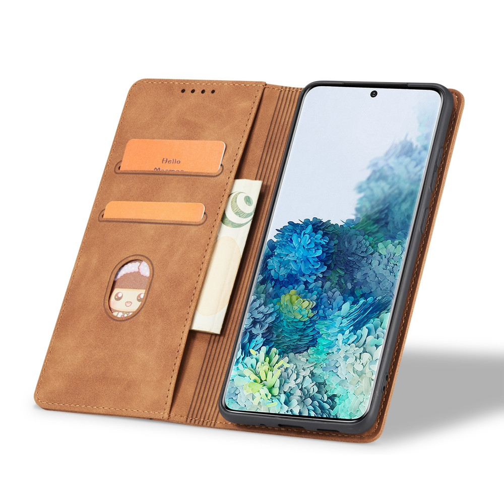 Θήκη Πορτοφόλι - Realme C51 - Bodycell Book Case - Brown (5206015072017)