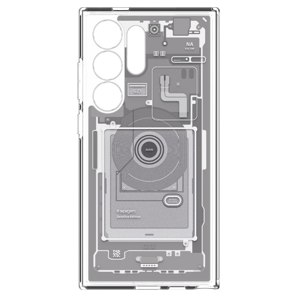 Σκληρή Θήκη - Samsung Galaxy S24 Ultra - Spigen Ultra Hybrid - Zero One White (ACS07294)