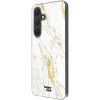 Θήκη Σιλικόνης - Samsung Galaxy S24 - HappyCase - Marble Print (8719246442391)