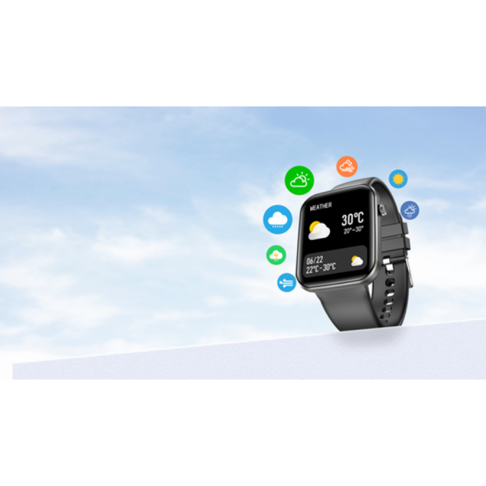 Riversong Smartwatch Motive 5 Pro - Space Gray (SW52G)
