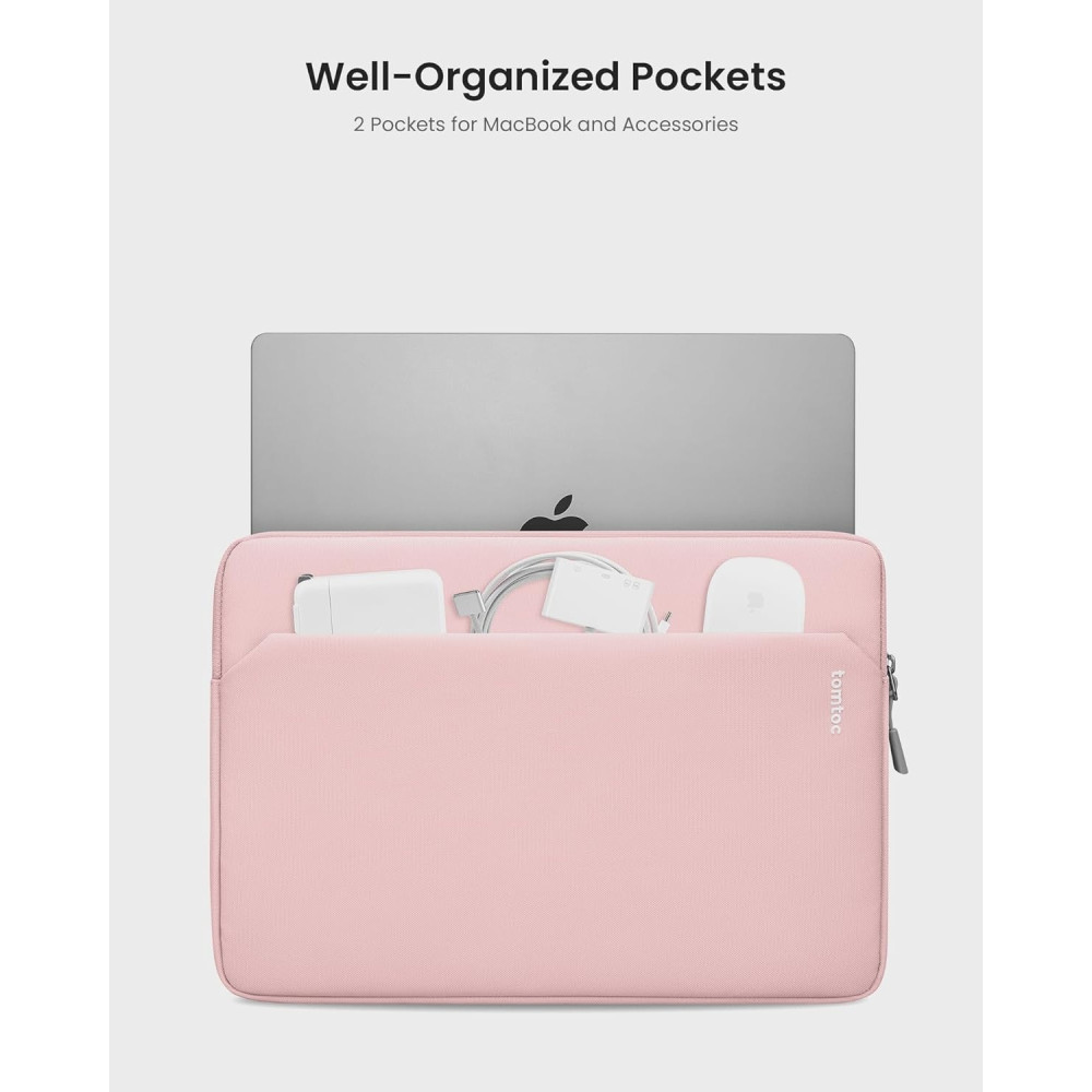 Tomtoc Light A18 Laptop Sleeve - Θήκη για Laptop 14" - Pink (A18D2P1)