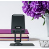 Buddi Phone Holder for Desk - Αναδιπλούμενη Περιστρεφόμενη Βάση Γραφείου για Smartphone / Tablet - Space Grey - 5 Έτη Εγγύηση (8719246408212)